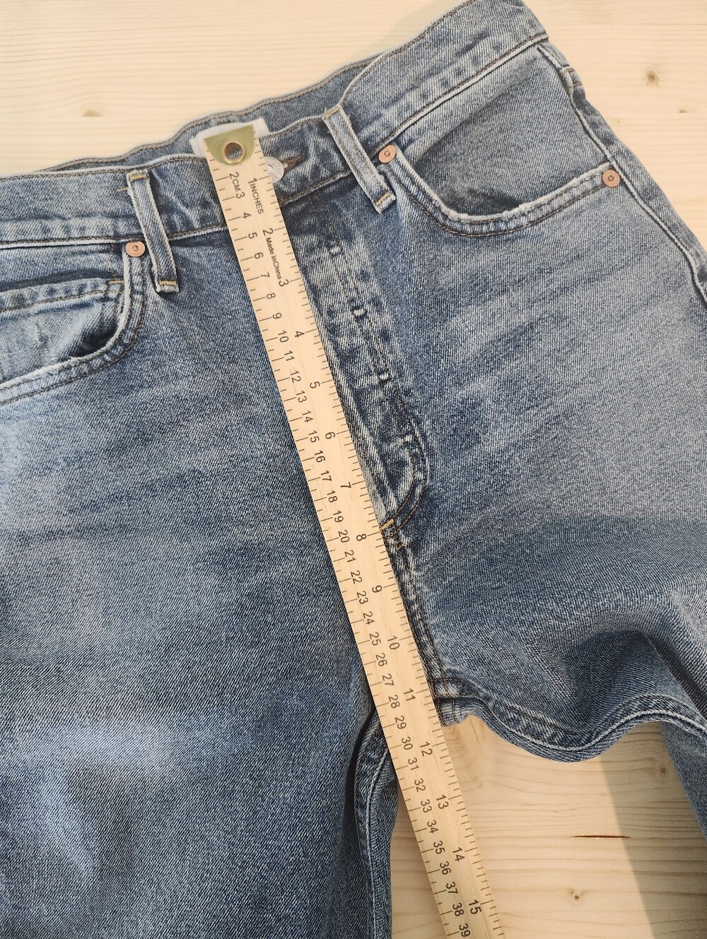Citizens Of Humanity Jolene Straight-Leg Jeans Size 26 - Picture 4 of 11
